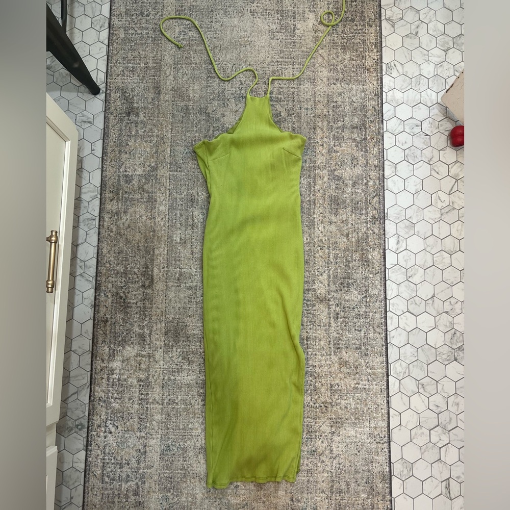 Lulus halter tie dress